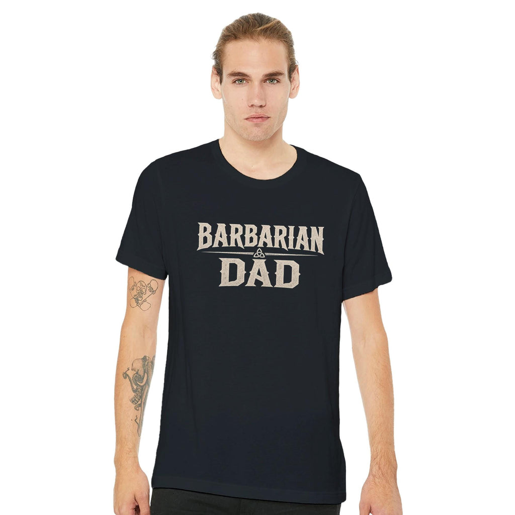 Barbarian Dad T-Shirt, Irish Tree of Life, Family Legacy Apparel