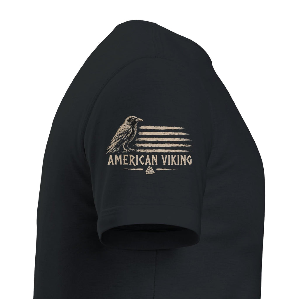 American Viking USA Soccer T-Shirt, Team Support Fan Tee