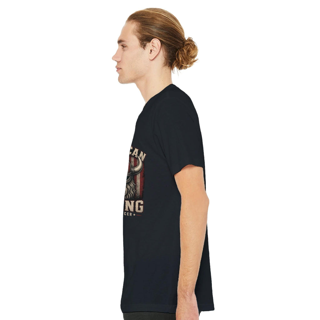 American Viking USA Soccer T-Shirt, Team Support Fan Tee