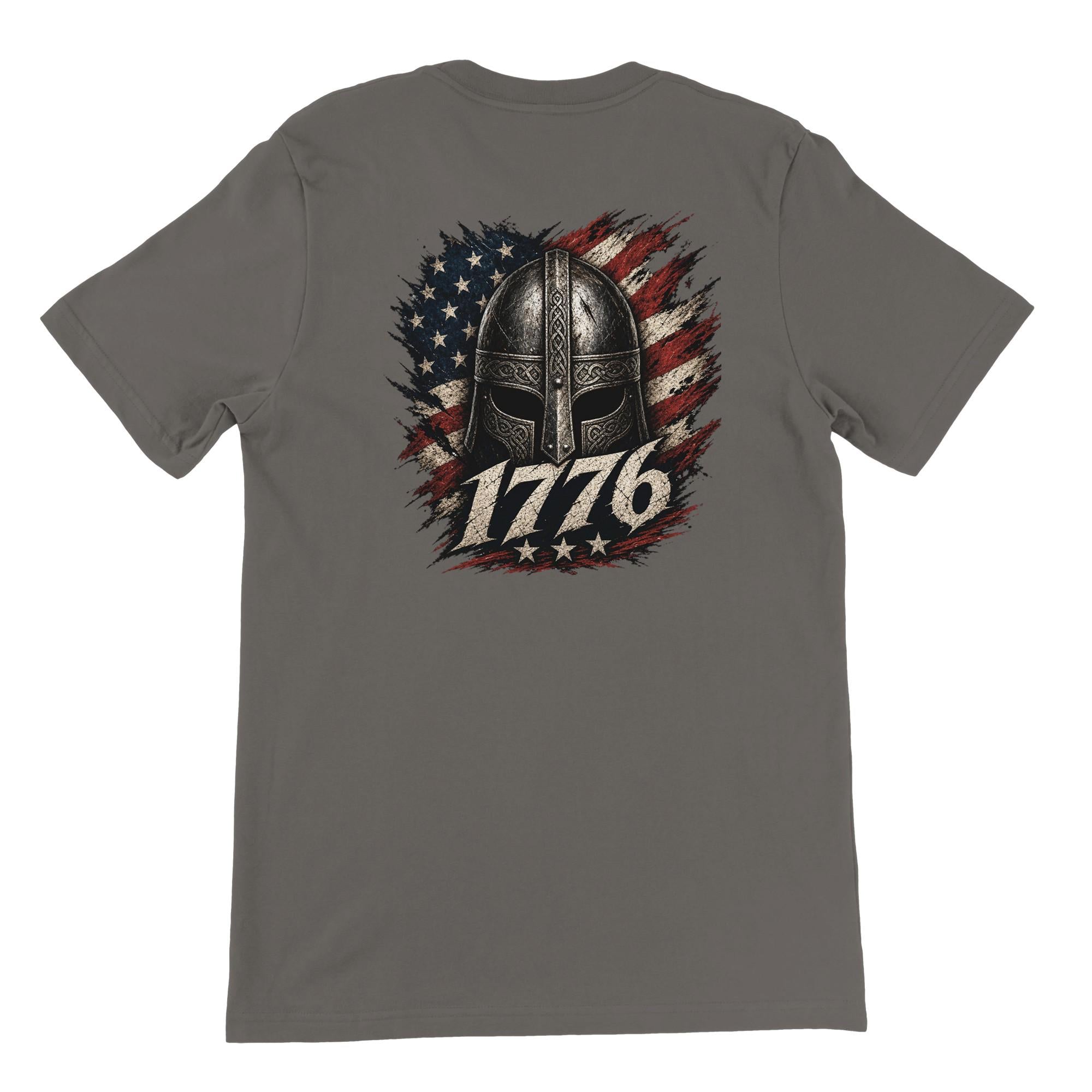 American Viking 1776 T-Shirt, Patriotic Norse Heritage Tee