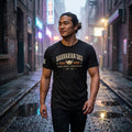Barbarian Dad Retro T-Shirt, Vintage Style Graphic Tee, Father's Day Apparel