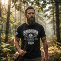 Barbarian Dad Shirt  Graphic Tee Antler Helmet