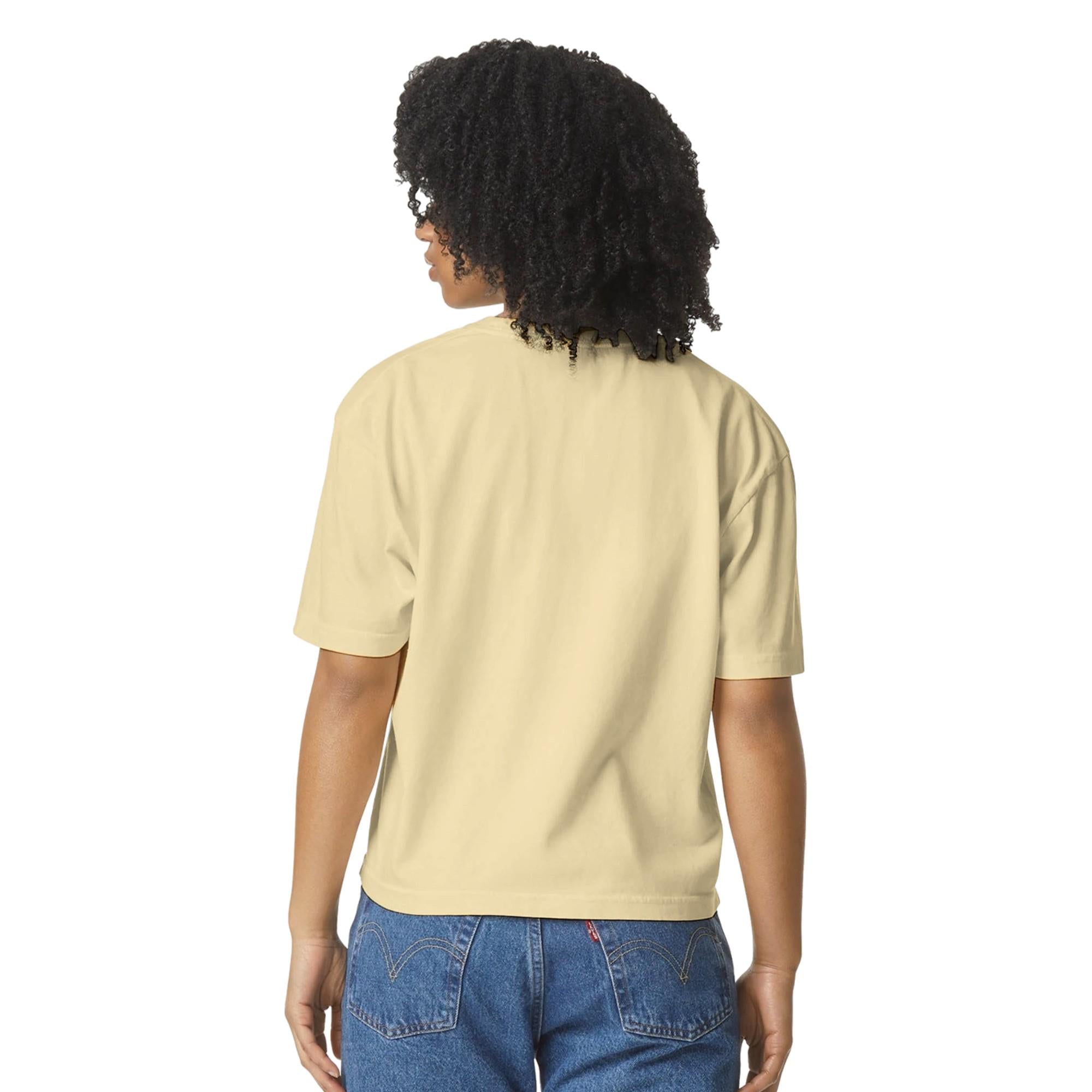 Coffee Sisters Cropped T-Shirt, Vintage Graphic Tee, Comfort Colors Boxy Crop Top