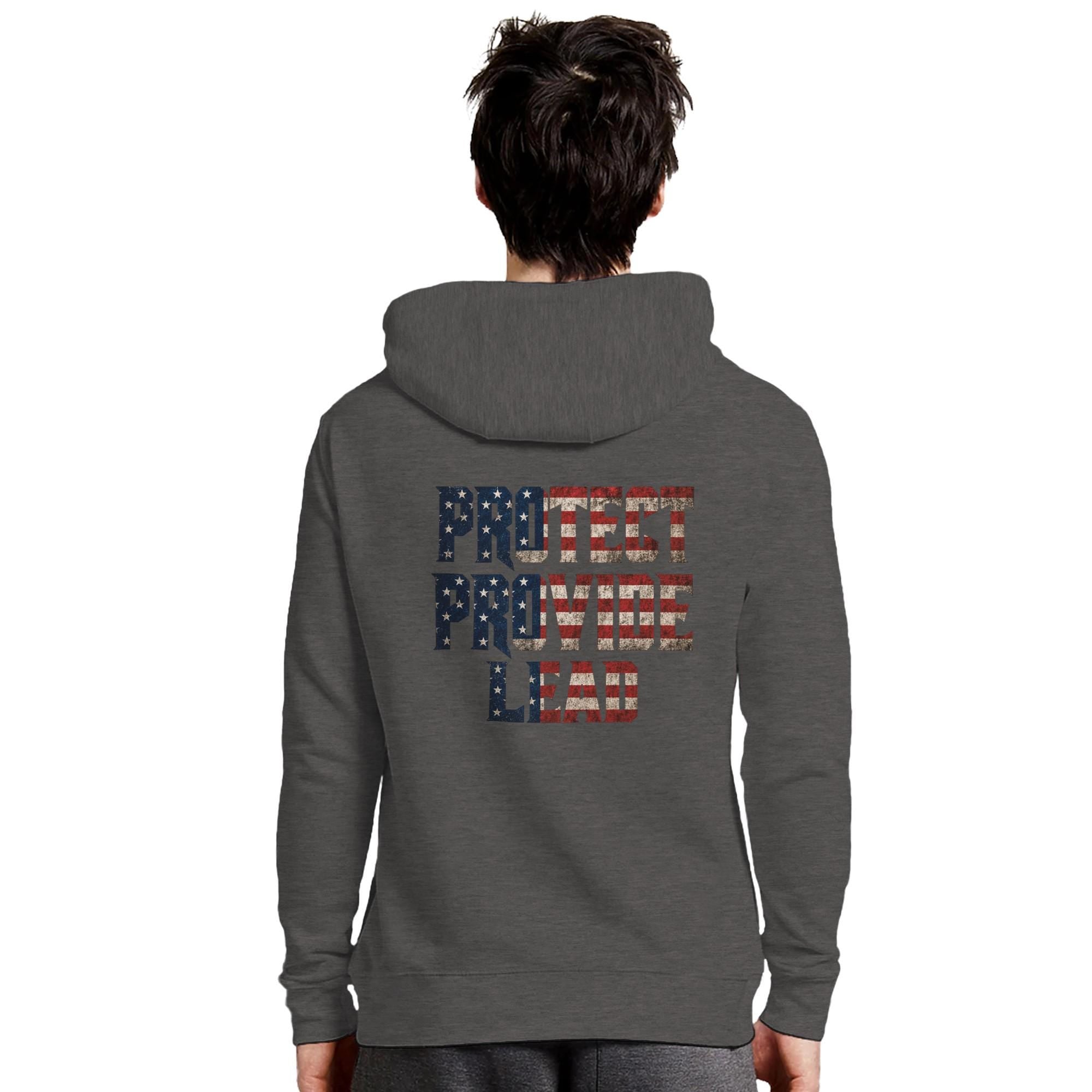 Barbarian Dad Hoodie, Patriotic USA Father's Day Sweatshirt, Strong American Pride Apparel