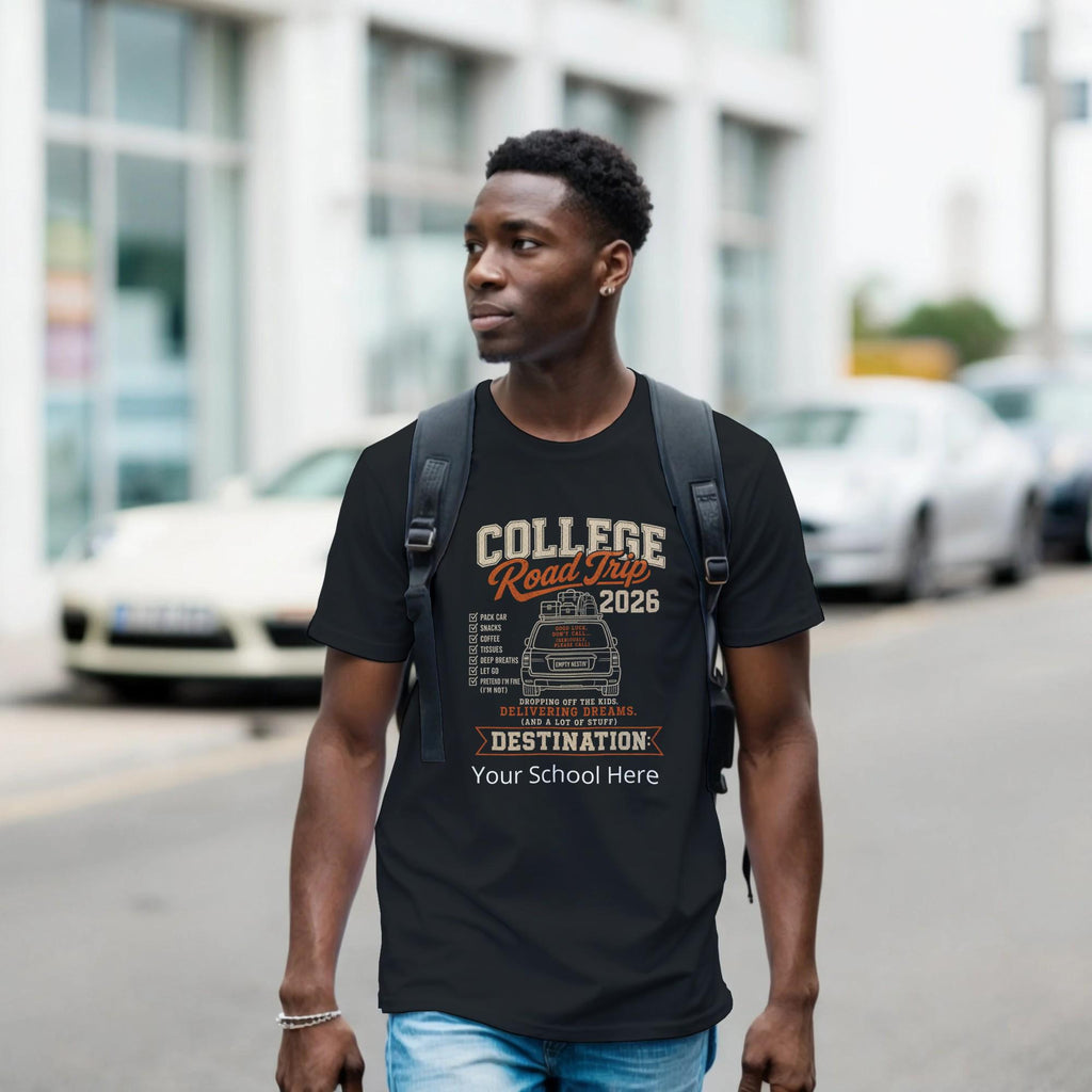 College Road Trip 2026 T-Shirt, Parent Move-In Day Tee, Dorm Adventure Apparel