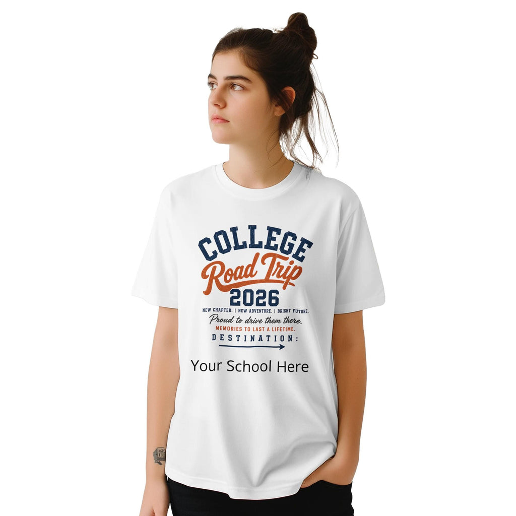 College Road Trip 2026 T-Shirt, Parent Move-In Day Tee, Dorm Adventure Apparel