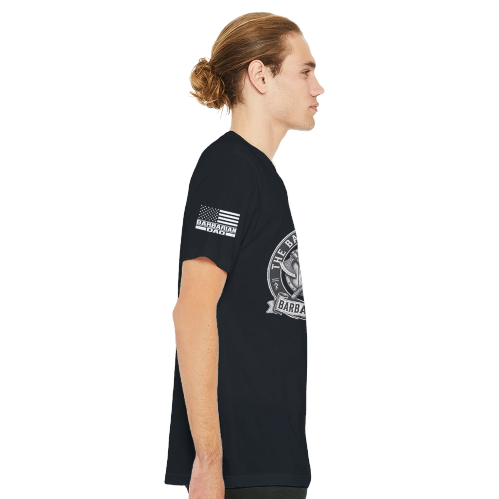 The Barbarian Way T-Shirt | Viking Inspired Men's Warrior Tee | Strength Honor Discipline