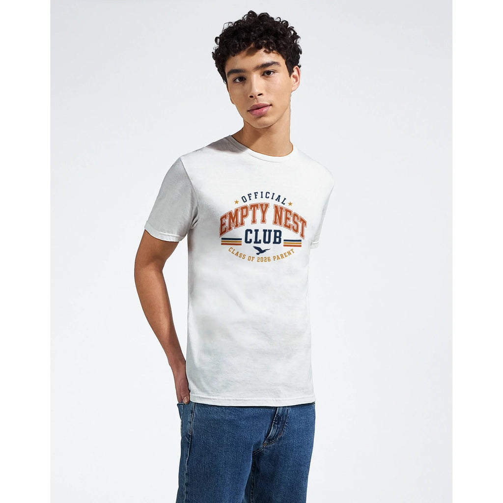 Empty Nest Club Class of 2026 Parent T-Shirt, Proud Mom Dad Tee