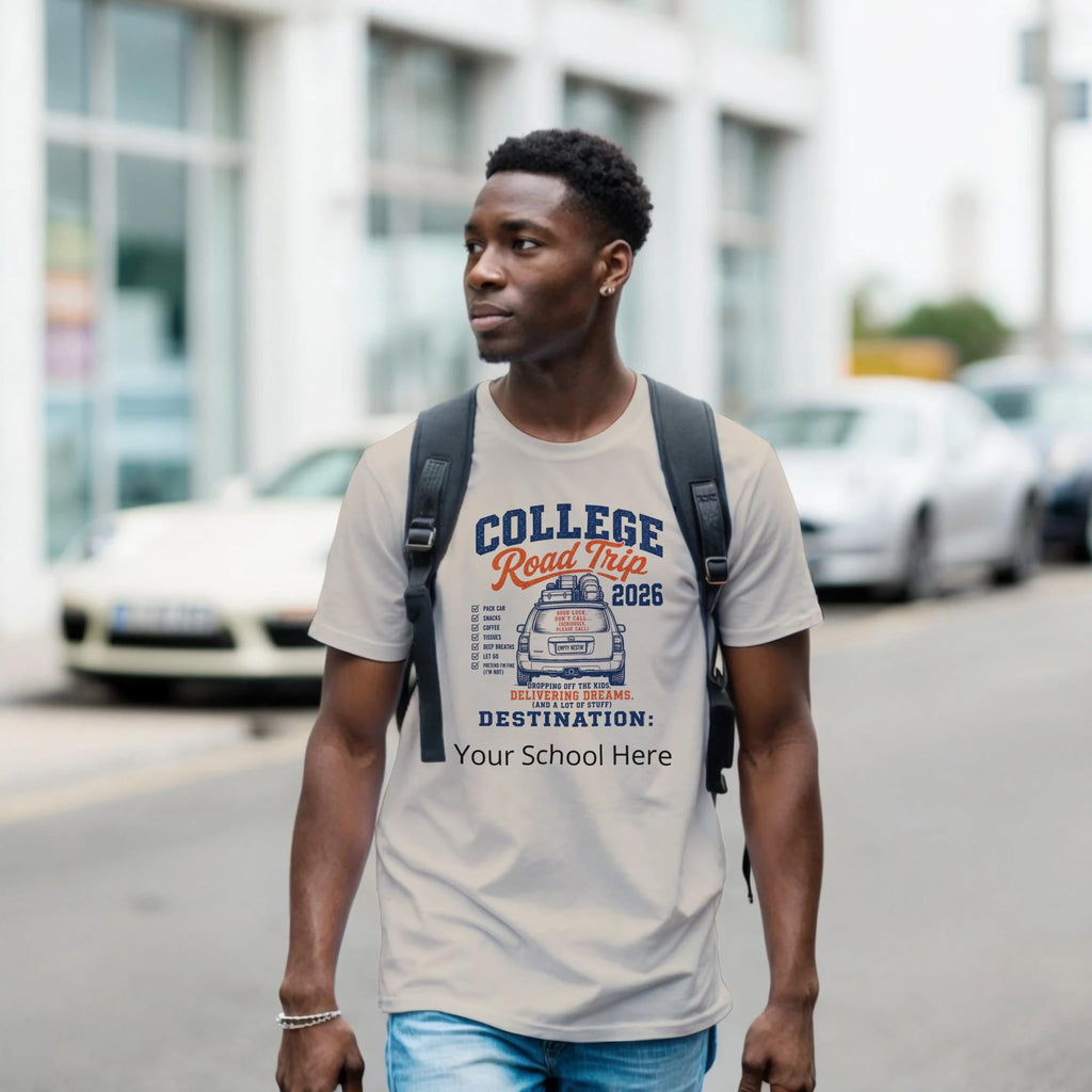 College Road Trip 2026 T-Shirt, Parent Move-In Day Tee, Dorm Adventure Apparel
