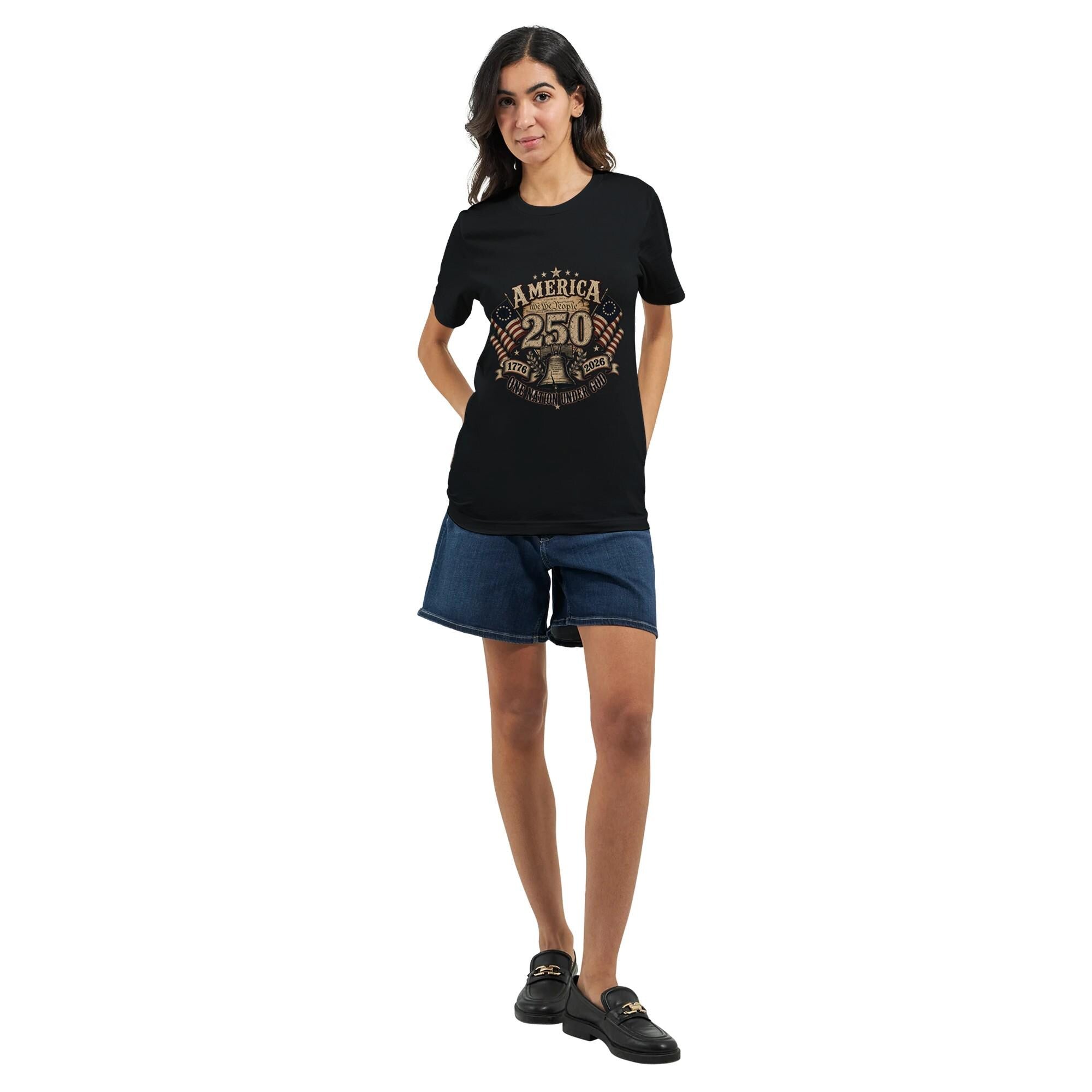 America 250 Years | One Nation Under God | Patriotic 1776-2026 T-Shirt