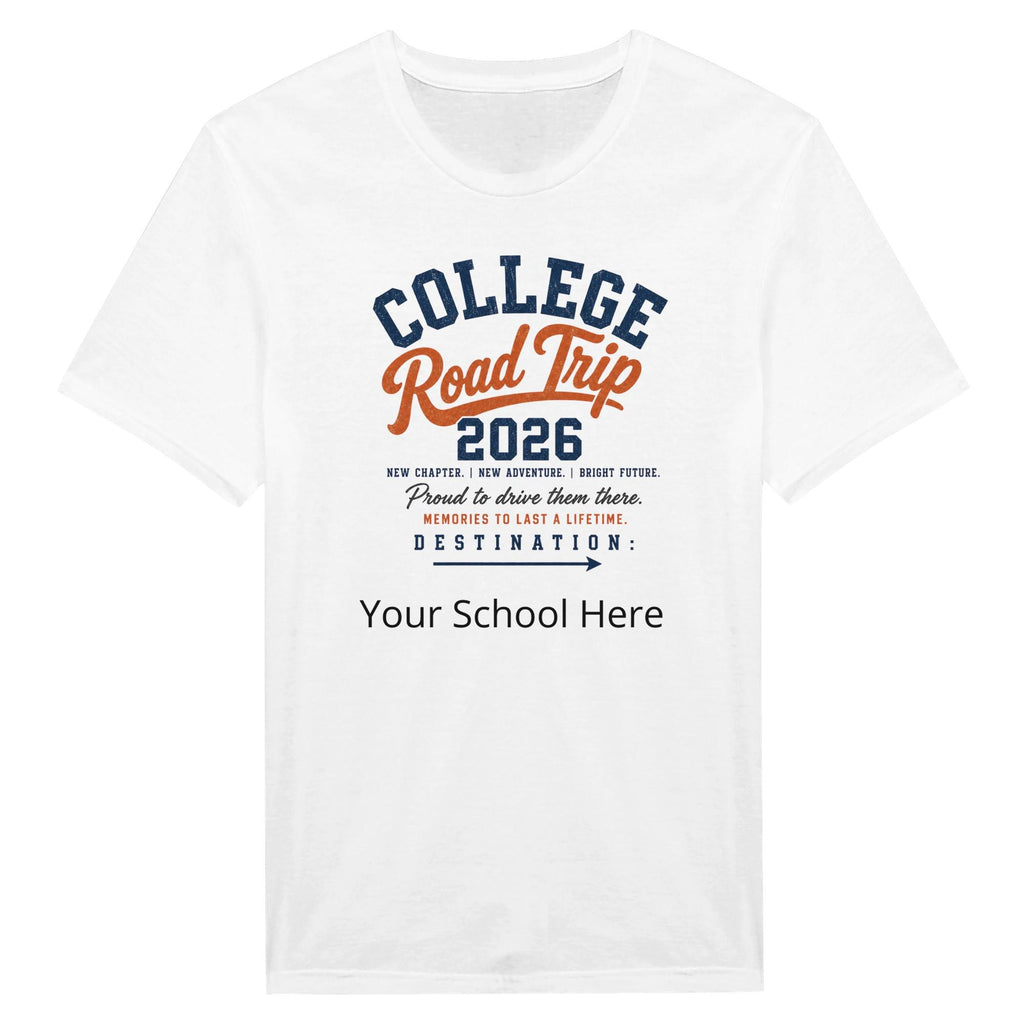 College Road Trip 2026 T-Shirt, Parent Move-In Day Tee, Dorm Adventure Apparel