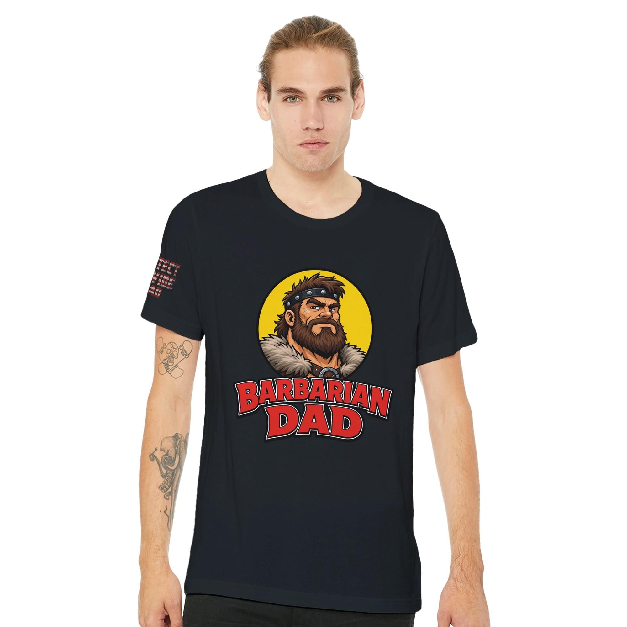 Barbarian Dad Buc-ee's T-Shirt, Funny Father's Day Graphic Tee, Road Trip Shirt